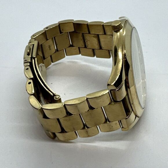 Michael Kors Slim Runway MK3335 Women's Gold Tone Analog Dial Wrist Watch JNA625 - Picture 11 of 11